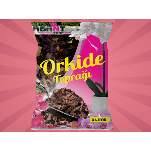 orkide toprağı  3 lt lik poşet