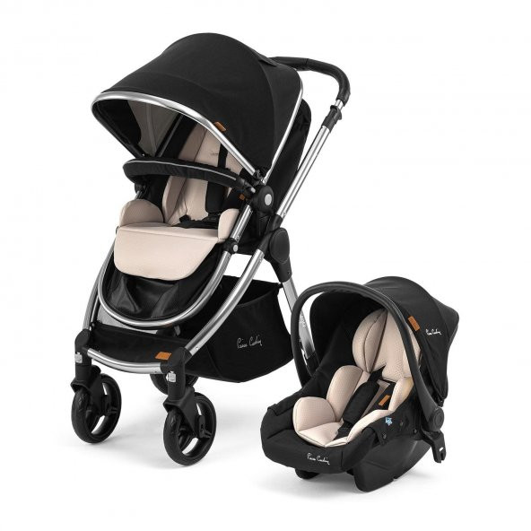 Pierre Cardin Voyager Travel Sistem Bebek Arabası Siyah