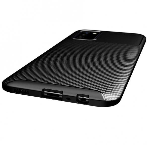 Samsung Galaxy A03S Kılıf Antişok Carbon Regnor Silikon Kapak - 4