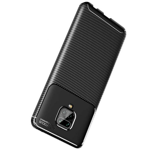 Xiaomi Redmi Note 9S Kılıf Antişok Carbon Desenli Regnor Silikon Kapak - 10