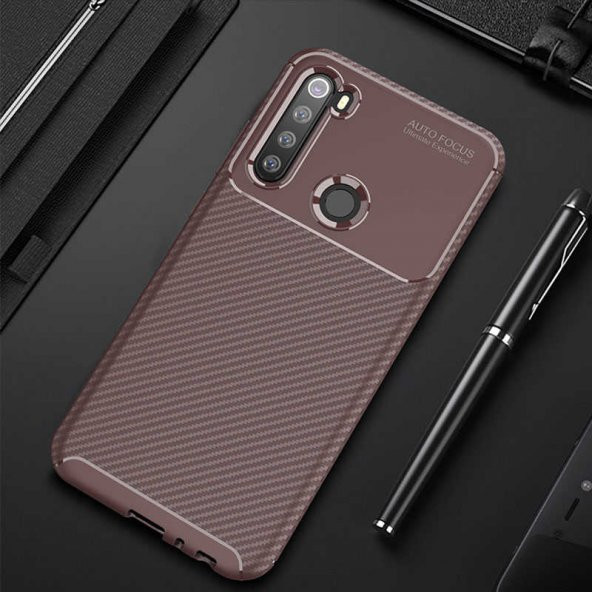 Xiaomi Redmi Note 8 Kılıf Antişok Carbon Regnor Antişok Carbon Silikon - 4