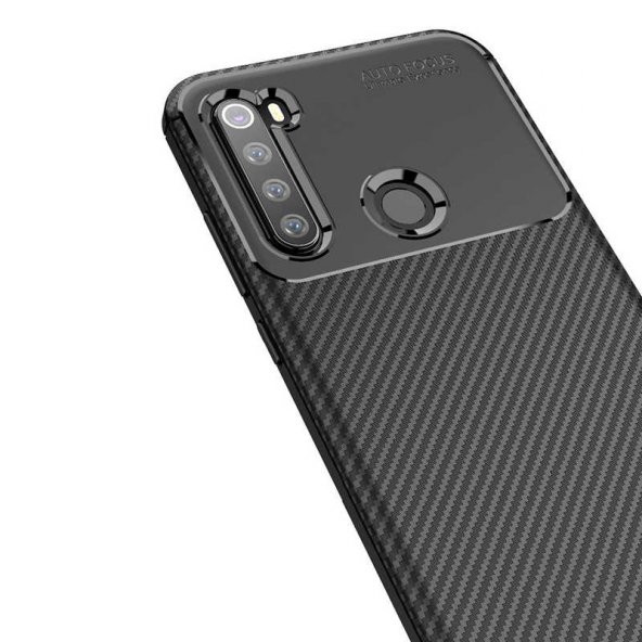 Xiaomi Redmi Note 8 Kılıf Antişok Carbon Regnor Antişok Carbon Silikon - 8