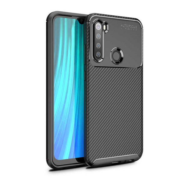 Xiaomi Redmi Note 8 Kılıf Antişok Carbon Regnor Antişok Carbon Silikon - 10