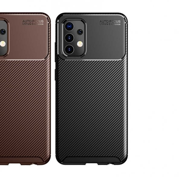 Samsung Galaxy A32 4G Kılıf Antişok Carbon Desenli Regnor Silikon Kapak - 3
