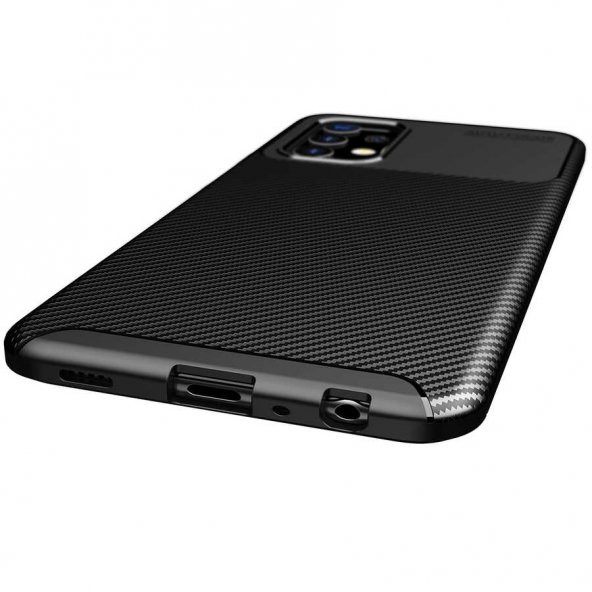 Samsung Galaxy A32 4G Kılıf Antişok Carbon Desenli Regnor Silikon Kapak - 6