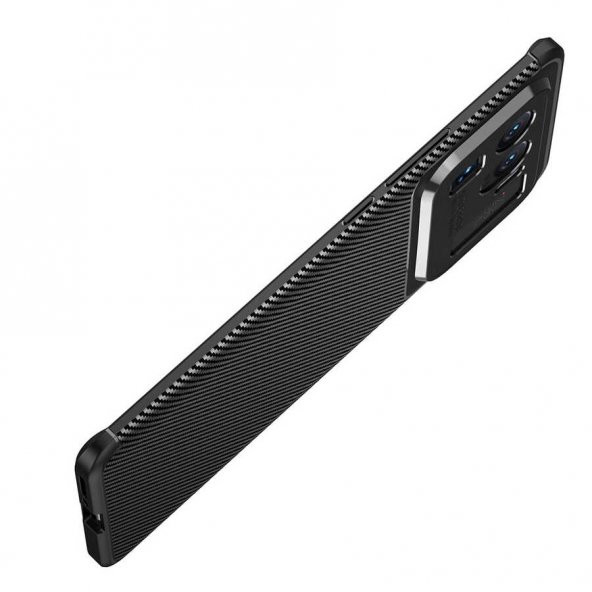 Xiaomi Mi 11 Ultra Kılıf Antişok Carbon Desenli Regnor Silikon Kapak - 6