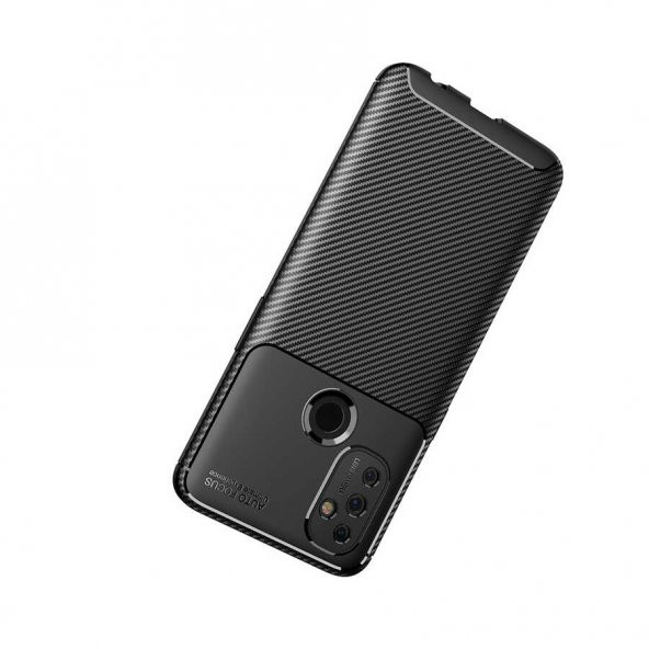 One Plus Nord N100 Kılıf Antişok Carbon Desenli Regnor Silikon Kapak - 9