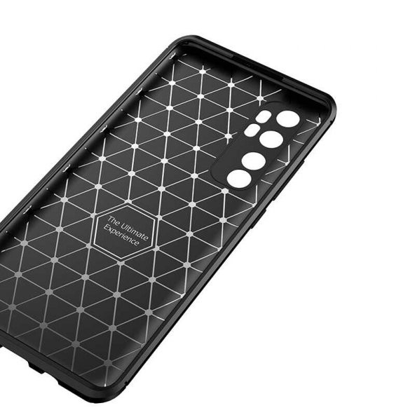 Xiaomi Mi Note 10 Lite Kılıf Antişok Carbon Desenli Regnor Silikon Kapak - 11