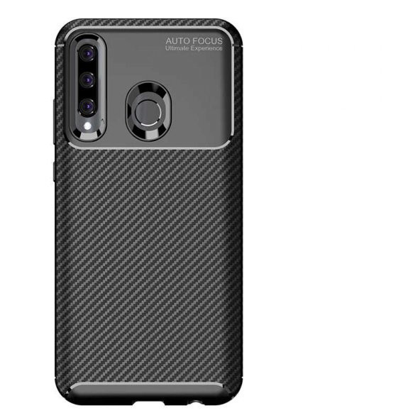 Huawei Honor 20 Lite Kılıf Antişok Carbon Regnor Antişok Carbon Silikon - 8