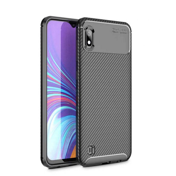 Samsung Galaxy A10 Kılıf Antişok Carbon Regnor Antişok Carbon Silikon - 12