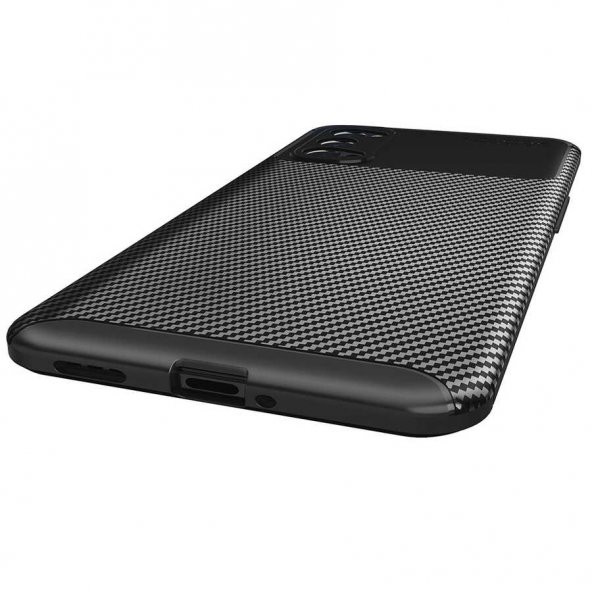 Oppo Reno 4 Kılıf Antişok Carbon Desenli Regnor Silikon Kapak - 10