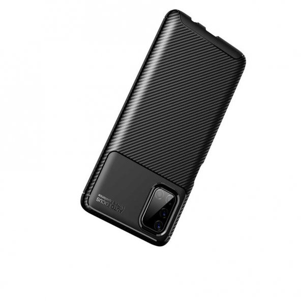 Samsung Galaxy M51 Kılıf Antişok Carbon Desenli Regnor Silikon Kapak - 11