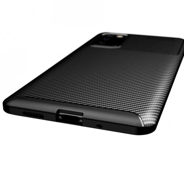 Samsung Galaxy S20 FE Kılıf Antişok Carbon Desenli Regnor Silikon Kapak - 8