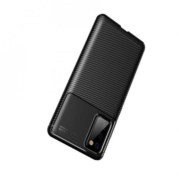 Samsung Galaxy S20 FE Kılıf Antişok Carbon Desenli Regnor Silikon Kapak - 9