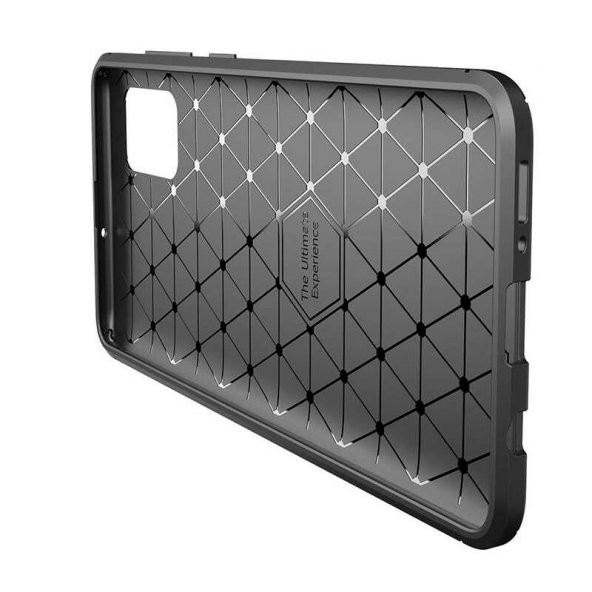 Samsung Galaxy M31S Kılıf Antişok Carbon Desenli Regnor Silikon Kapak - 5