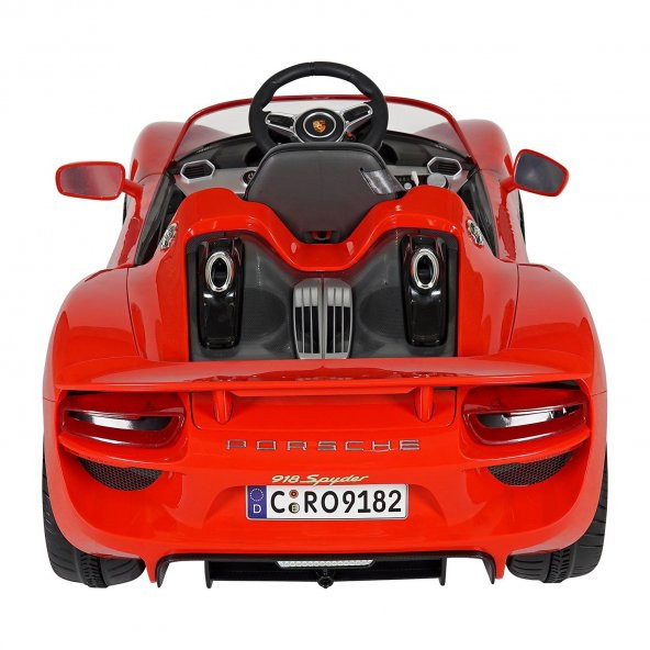 RollPlay Porsche 918 Spyder Akülü Araba 12V W418QHG4 Kırmızı