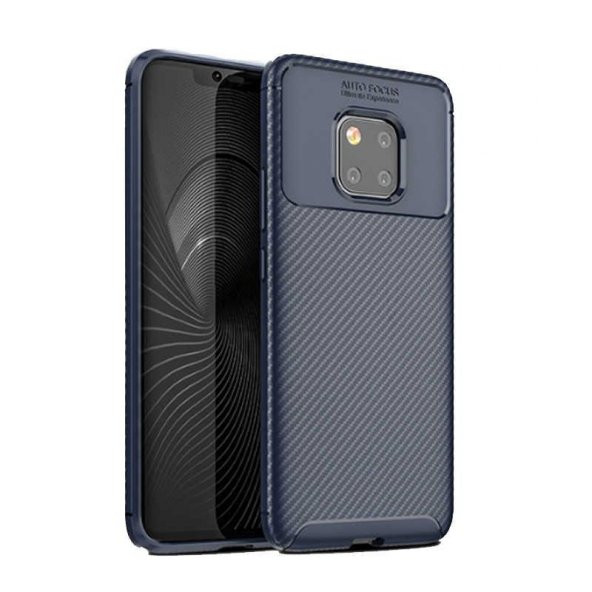 Huawei Mate 20 Pro Kılıf Regnor Antişok Carbon Silikon Kapak Kılıf - 10