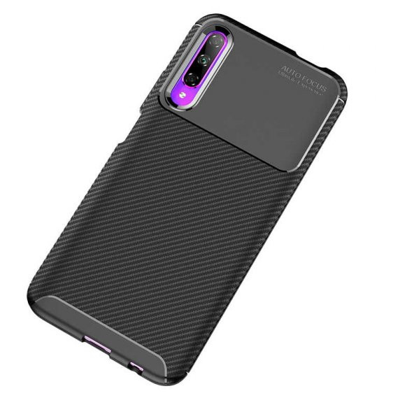 Huawei P Smart Pro 2019 Kılıf Antişok Carbon Regnor Antişok Carbon Silikon - 12