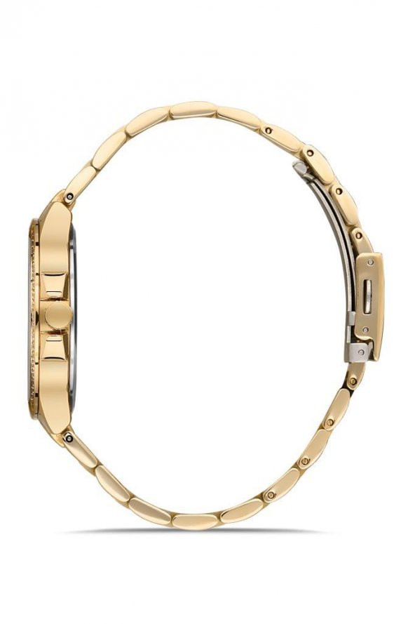 DANIEL KLEIN EDK.1.10036.1 BİLEKLİK HEDİYELİ YENİ SEZON GOLD KADIN KOL SAATİ - 2