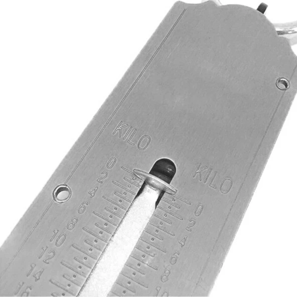 Pocket Balance 50 Kg El Kantarı Tartısı Mekanik Metal Terazi - 2