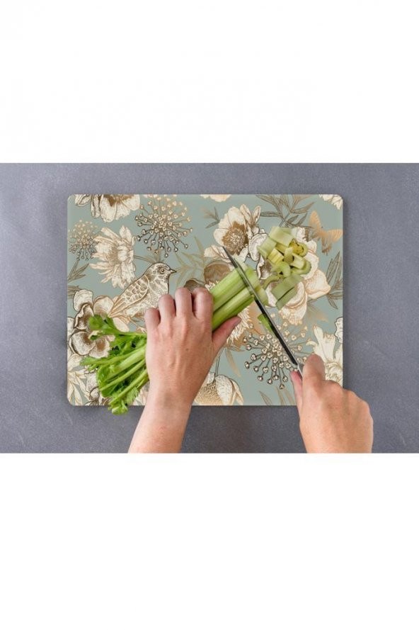 30x40 cm Model 14 Desenli Cam Kesme Tablası - Resim 2