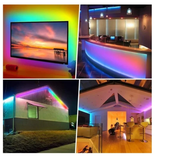 CATA CT 4557 Rgb Şerit Led Set 5 Mt Rgb Led 3 Renk+Trafo+ Kumanda - 3