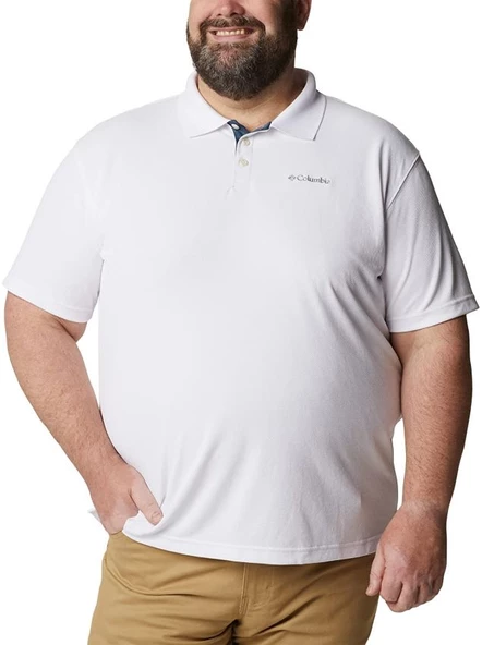 Columbia Utilizer Polo Erkek Kısa Kollu Tişört Beyaz AM0126-100 - Resim 3