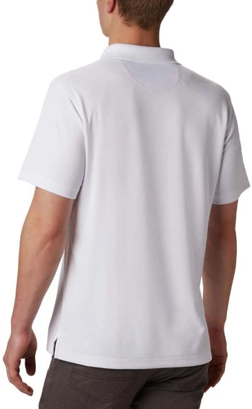 Columbia Utilizer Polo Erkek Kısa Kollu Tişört Beyaz AM0126-100 - Resim 2