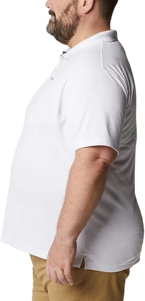 Columbia Utilizer Polo Erkek Kısa Kollu Tişört Beyaz AM0126-100 - Resim 5