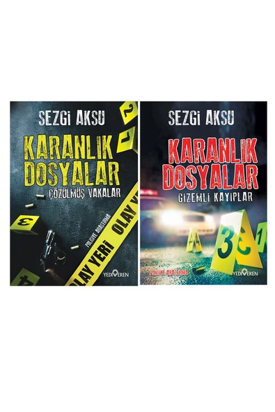 Karanlık Dosyalar Seti 2 Kitap Takım - Sezgi Aksu