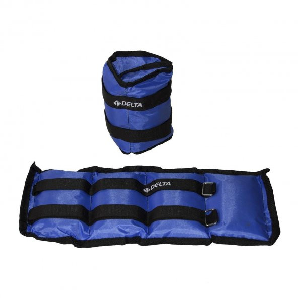 Delta 3 Kg x 2 Adet Toplam 6 Kg El Ayak Bilek Kas Güçlendirici Ağırlık Seti Kum Ağırlık Torbası