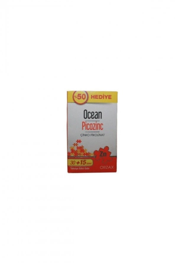 Ocean Picozinc Çinko Pikolinat 30+15 Tablet ürün görseli