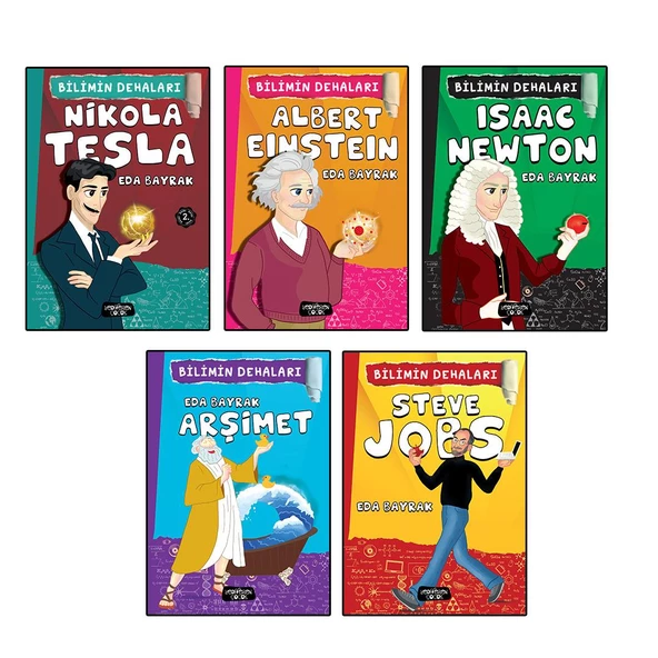 Bilimin Dehaları Seti -1 5 Kitap Takım
