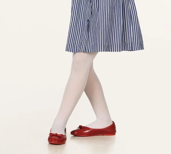 Kız Çocuk Mus Külotlu Çorap 50 Den - Saks - 3