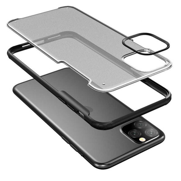 Kupa Apple iPhone 11 Pro Max Kılıf Kamera Korumalı Pastel Renk Tam Koruma İnce Şık Silikon Kapak - 3