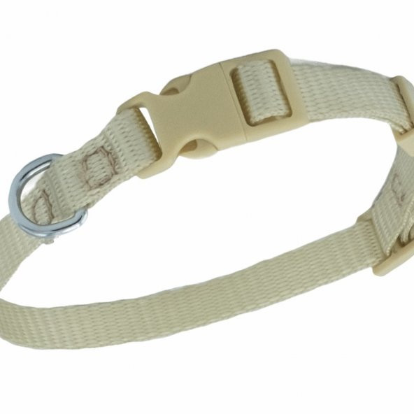 Doggie Ayarlanabilir Özellikli Dokumadan El Yapımı Köpek Boyun Tasması 1,5x25-40cm K.Haki - 3