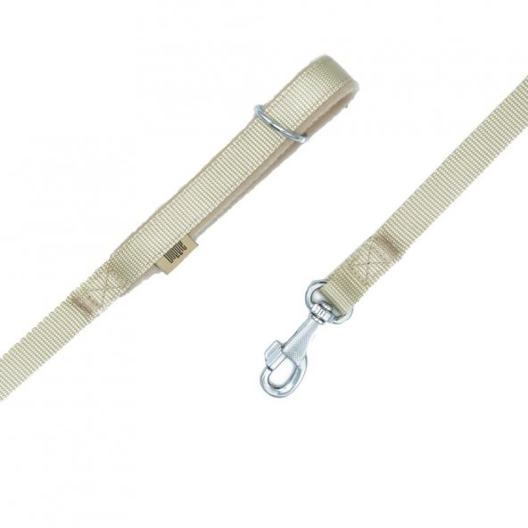 Doggie Polar Dokumadan El Yapımı Köpek Gezdirme Kayışı 2x140cm K.Haki/ - Resim 2