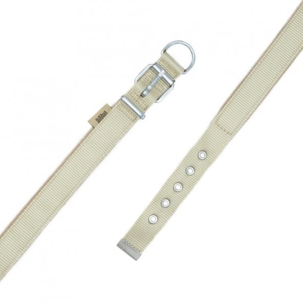 Doggie Polar Dokumadan El Yapımı Köpek Boyun Tasması 2,5x37-45cm K.Haki/ - 4
