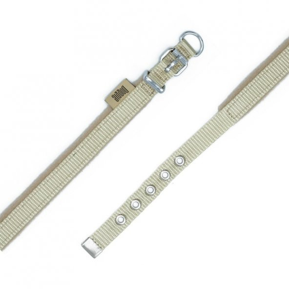 Doggie Polar Dokumadan El Yapımı Köpek Boyun Tasması 1,5x20-25cm K.Haki/ - 4