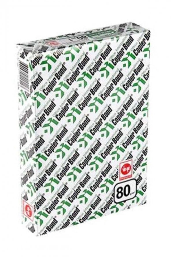 Copier Bond A4 Fotokopi Kağıdı / 80gr / 1 Paket 500 Adet