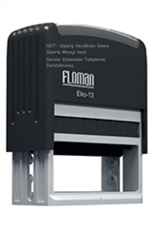 Floman 13 Yazısı İle Birlikte Otomatik Kaşe