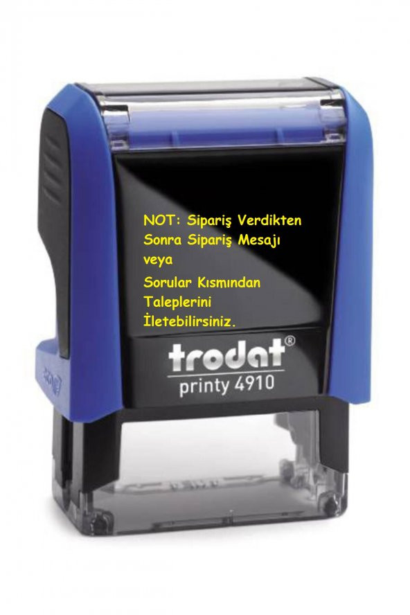 Trodat Isim Ünvan Kaşesi 4910 Yazısı Dahil