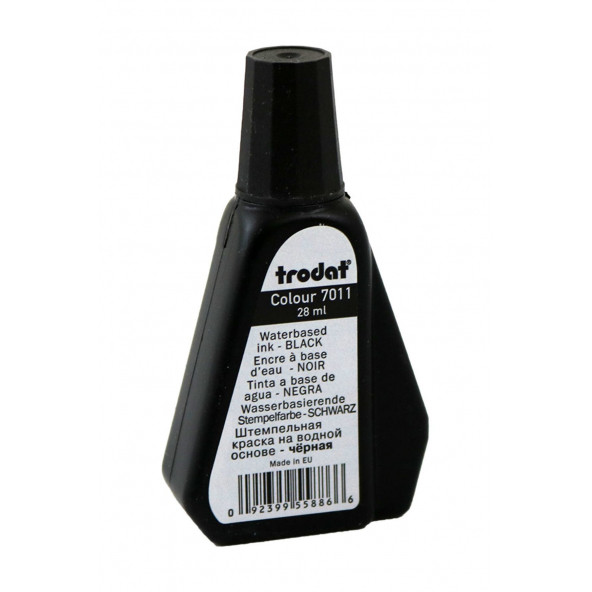 Trodat 7011 Siyah Istampa Mürekkebi 28 Ml