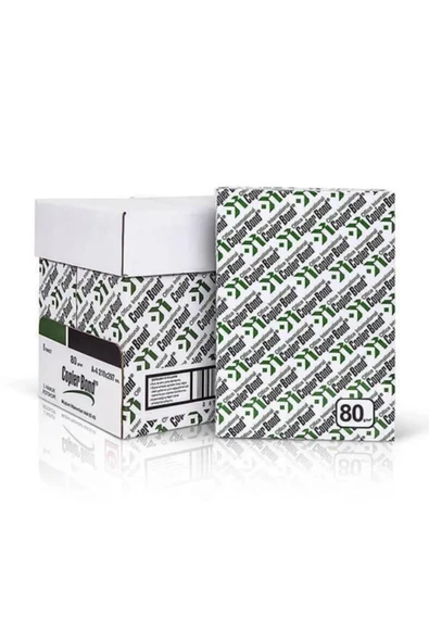 Copier Bond A4 Fotokopi Kağıdı 80Gr 5 Paket (1 Koli) 2500 Sayfa