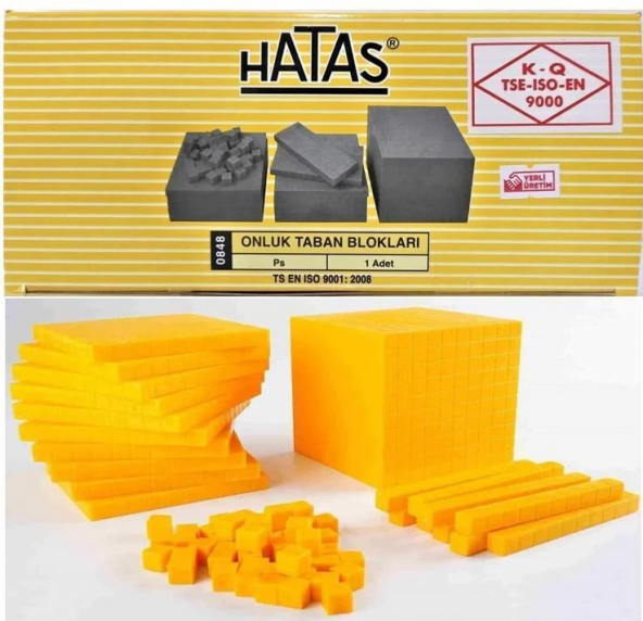 HATAS Onluk Taban Blokları (1-5 Sınıf Matematik Ders Materyalı)