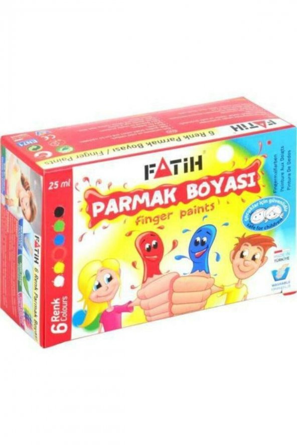 Fatih Parmak Boyası 25 ML 6 Renk