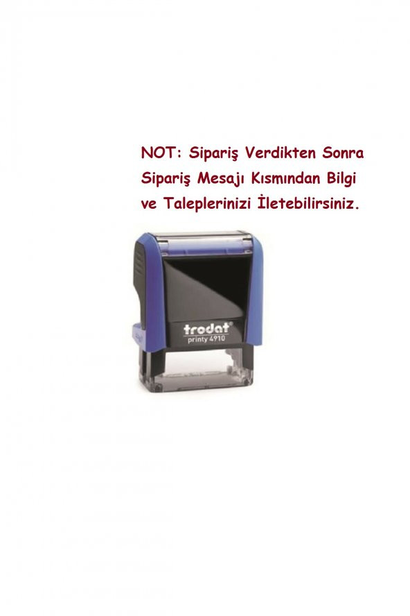 Trodat Isim Ünvan Kaşesi 4910 Yazısı Dahil 3006