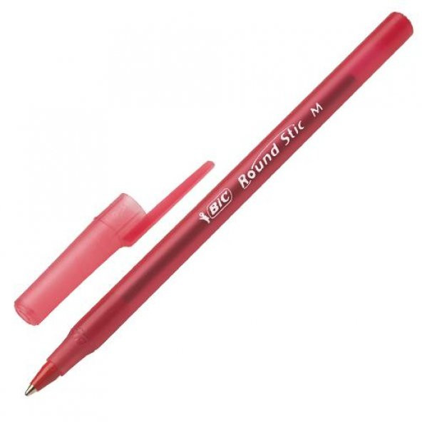 Bic Tükenmez Kalem Round Stick 1.0 MM 10 Lu Kırmızı