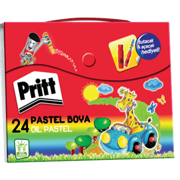 Pritt Pastel Boya Çantalı 24 Renk