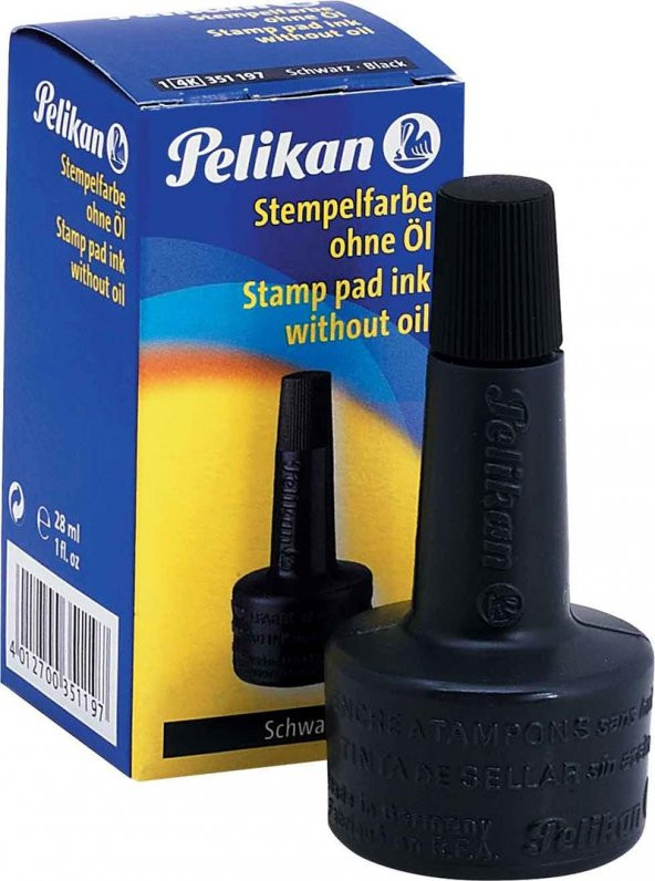 Pelikan Istampa Mürekkebi 28 ML Siyah